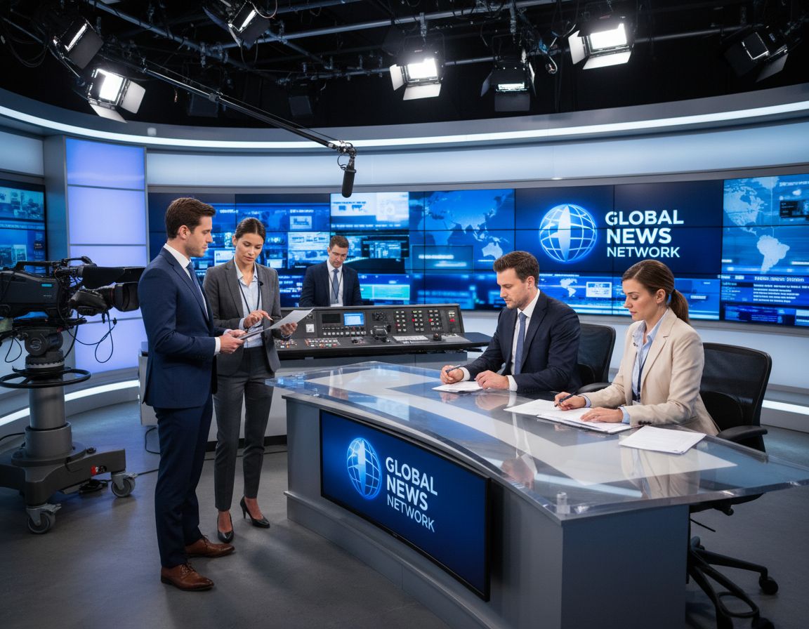 The Hour Today newsroom